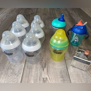 Tommee Tippee Bottles and Sippy Cups Bundle